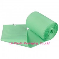 custom biodegradable garbage bag on roll/ kitchen tidy bags/bathroom trash bag