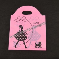 Cheap Die cut Shopping Biodegradable Plastic Bag