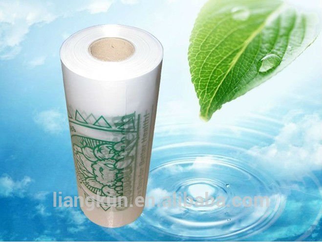 Biodegradable fruit bag on roll/vegetable bag/preservation bag